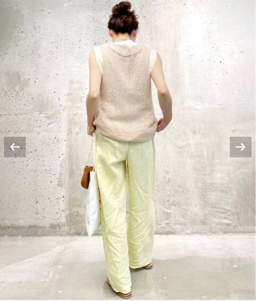 Spick and Span✨リネン コットン パンツ セール】リネンライクカラミパンツ（その他パンツ）｜Spick